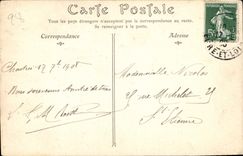 CPA Cathedrale de Chartres Tour du Choeur XVIs 