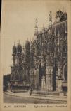 CPA Louviers Eglise Notre Dame Portail Sud 