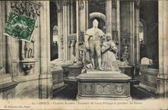 CPA Dreux Chapelle St Louis Tombeau de Louis Philippe et pourtour du Choeur 