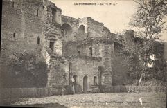 CPA La Normadie Gisors Tour Saint Thomas Vue des Jardins 