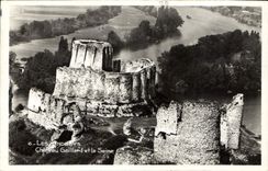 CPA Les Andelys Chateau Gaillard et la Seine 