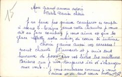 CPA Je vous aime tendrement Eperdument Femme