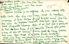 CPA Je veux t'aimer toute la vie Femme