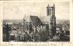 CPA Cheret de la Catherale de Troyes 