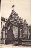 CPA Troyes La Grille de l'Hotel Dieu 