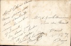 CPA Bonne Annee Femme