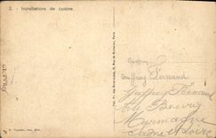 CPA Installation de cuisine 