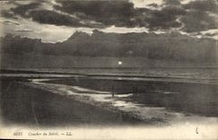 CPA Coucher du Soleil 