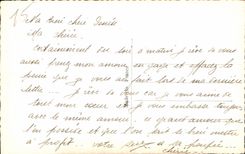 CPA Du soir au matin je reve de vous l'amour est un songe infiniment doux Femme