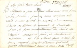 CPA Tout vient a point a qui sait attendre Femme