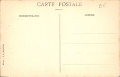 CPA Menton vu de la Plage 