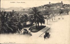 CPA Cannes Square Merimee 