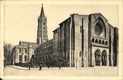 CPA Toulouse L'Eglise Saint Sernin 