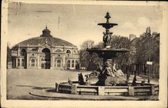 CPA Troyes Aube La Fontaine Argence Le Cirque 