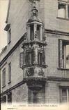 CPA Troyes Encorbellement de l'Hotel de Marizy 