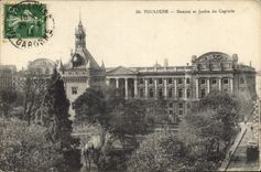 CPA Toulouse Donjon et Jardin du Capitole 