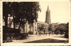 CPA Toulouse Basilique Saint Sernin 