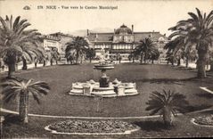 CPA Nice Vue vers le Casino Municipal 