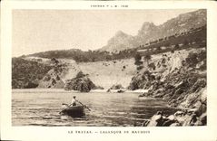 CPA Le Trayas Calanque de Maudois 