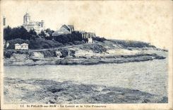 CPA St Palais sur Mer Le Concie et la Villa Primavera 