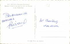 CPA Royan Charente Maritime Depuis Valliere vue sur la Cote de Royan et de Pontaillac 