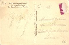 CPA Royan Charente Inferieure Le Bureau Saint Palais 