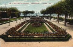 CPA Royan Cote d'Argent Square Botton Les Jardins 