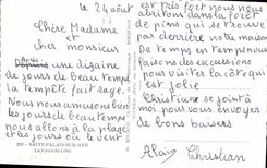 CPA Souvenir de la Grande Cote Saint Palais sur Mer