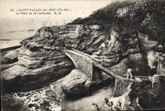 CPA Saint Palais sur Mer Ch Inf Le Pont de la Corniche 