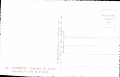 CPA Cauterets Cascade du Lutour 