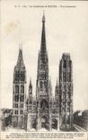 CPA La Cathedrale de Rouen Vue d'ensemble 