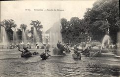 CPA Versailles Bassin du Dragon 