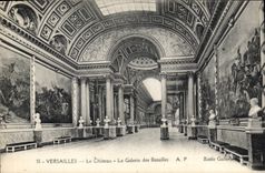 CPA Versailles Le Chateau La Galerie des Batailles 