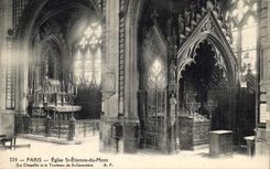 CPA Paris Eglise St Etienne du Mont 