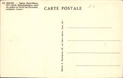 CPA Troyes Eglise Saint Remy 