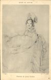CPA Musee du Louvre Portrait de jeune femme 