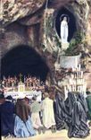 CPA Lourdes La Grotte Miraculeuse 