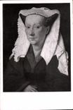 CPA Portrait de Marguerite Van Eyck par Van Eyck 