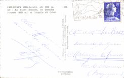 CPA Chamonix Hte Savoie La Vallee Blanche 