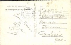 CPA Paris et ses Merveilles Pont et place de la Concorde 