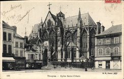 CPA Troyes Eglise Saint Urbain 