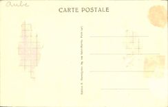 CPA Troyes Grille de l'Hotel Dieu 