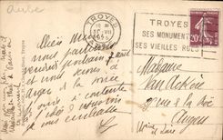 CPA Troyes Eglise St Urbain 