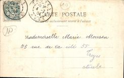 CPA Environs de Troyes Portail de St Andre 