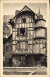 CPA Troyes Aube Rue Champeaux La Tourelle de l'Orefvre 