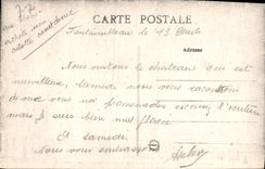 CPA Palais de Fontainebleau Chambre a coucher de Marie Antoinette 