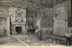 CPA Palais de Fontainebleau Le Salon Francois 