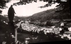 CPA Plombieres les Bains Vue generale de la Terrasse de la Vierge 