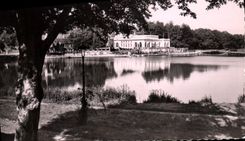 CPA Bagnoles de l'Orne Un coin du Lac 