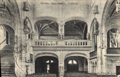 CPA Troyes  Eglise St Nicolas Le Calvaire 